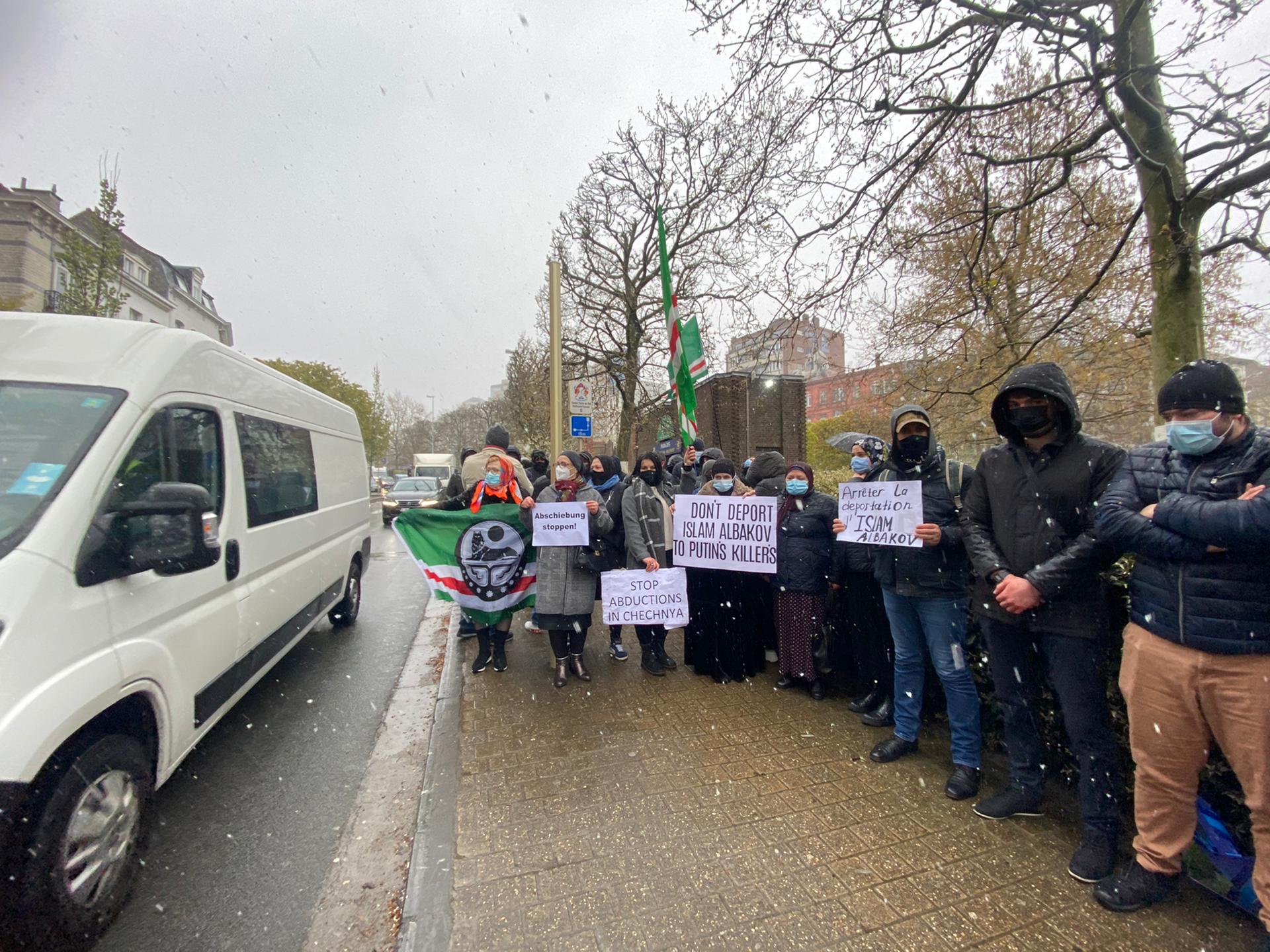 Протест в Брюсселе