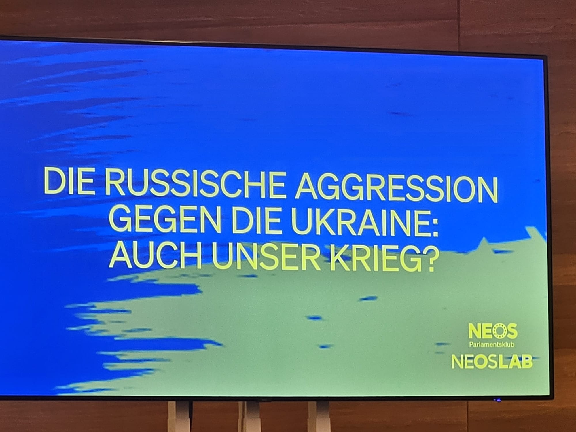 Три года войны в Украине. Представительство ЧРИ в парламенте Австрии